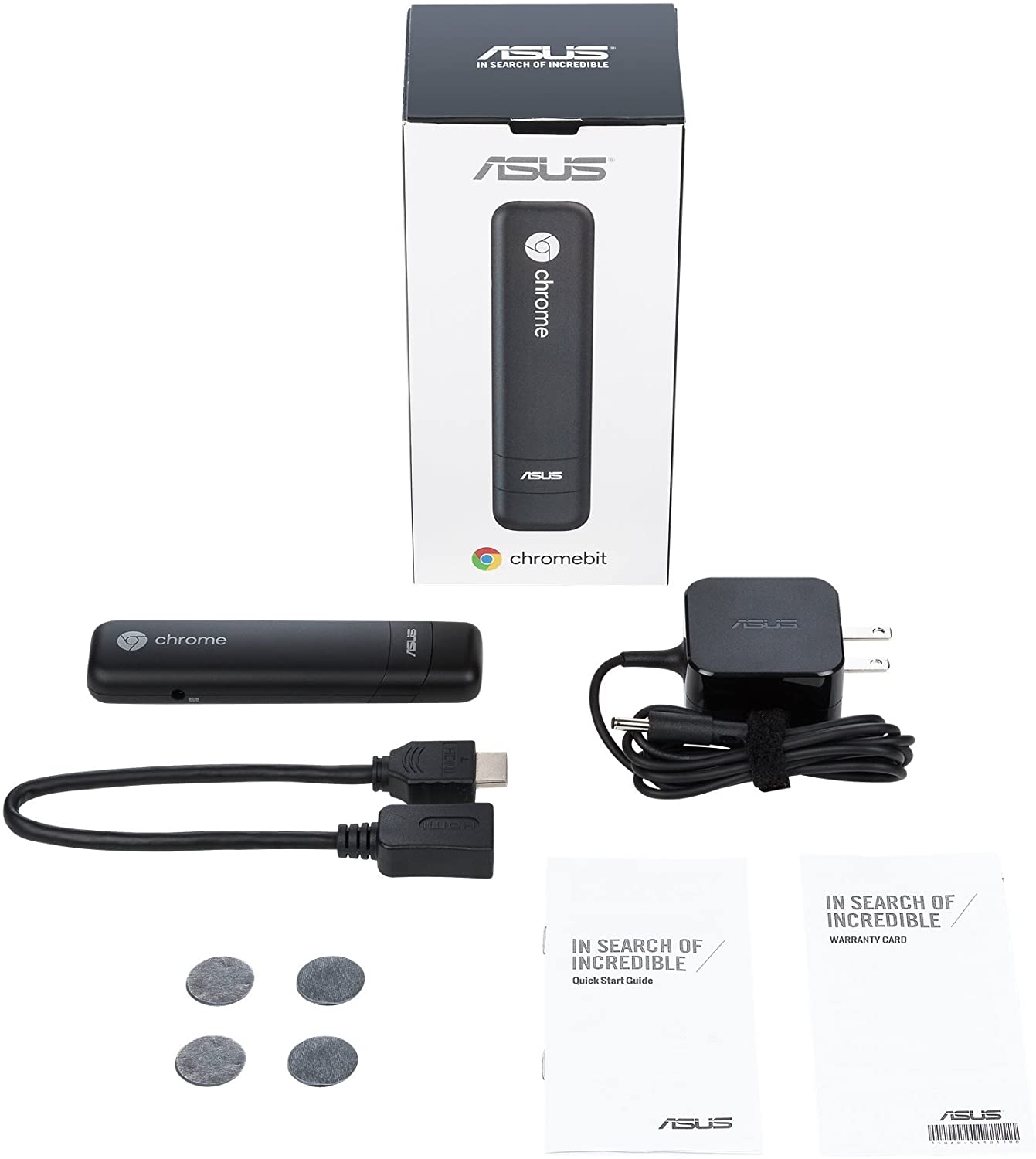 Dispositivo de memoria CHROMEBIT CS10 con RockChip 3288 C, 2 GB, LPDDR3L 16 GB eMMC para OS, Google, Chrome, de Asus, Negro