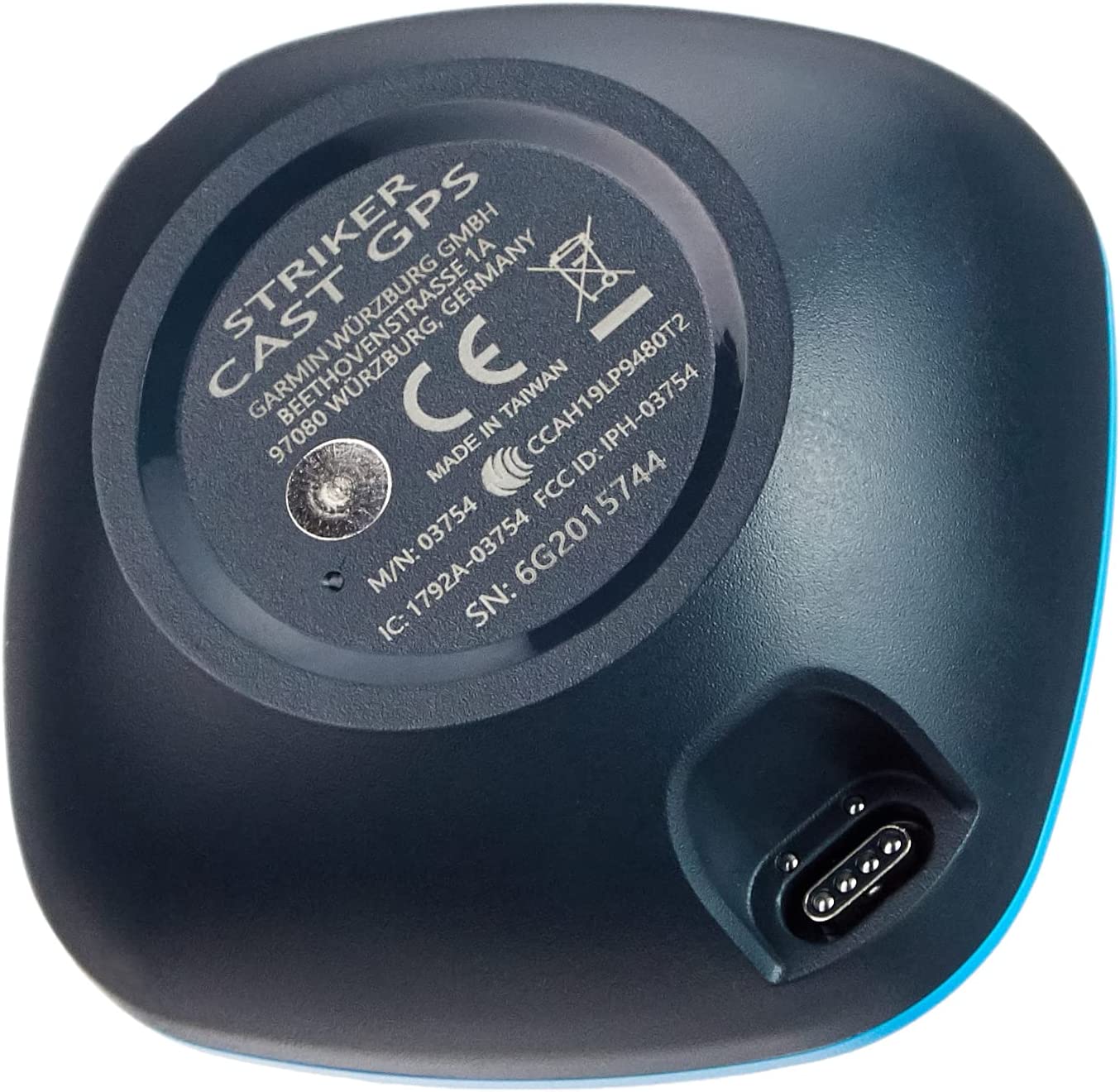 Garmin Striker Cast, sonar moldeable con GPS, emparejar con dispositivo móvil y fundir desde cualquier lugar, enrollar para localizar y mostrar peces en teléfono inteligente o tableta (010-02246-02)