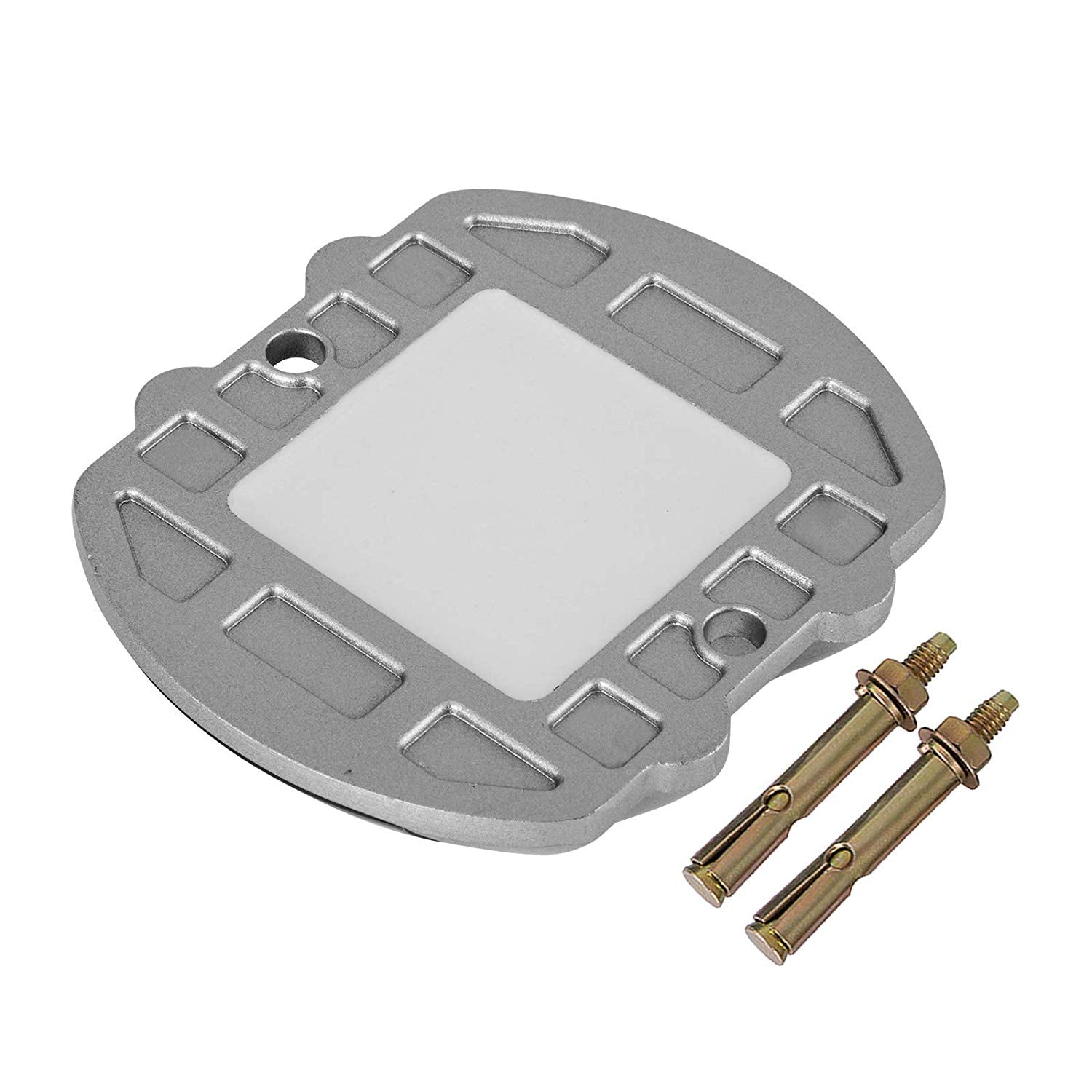 Happybuy Driveway Lights 12-Pack Solar Driveway Lights Bright White Solar Deck Lights Outdoor Waterproof Wireless Dock Lights 6 LEDs for Deck Dock Driveway Path Warning Garden Walkway Sidewalk Steps