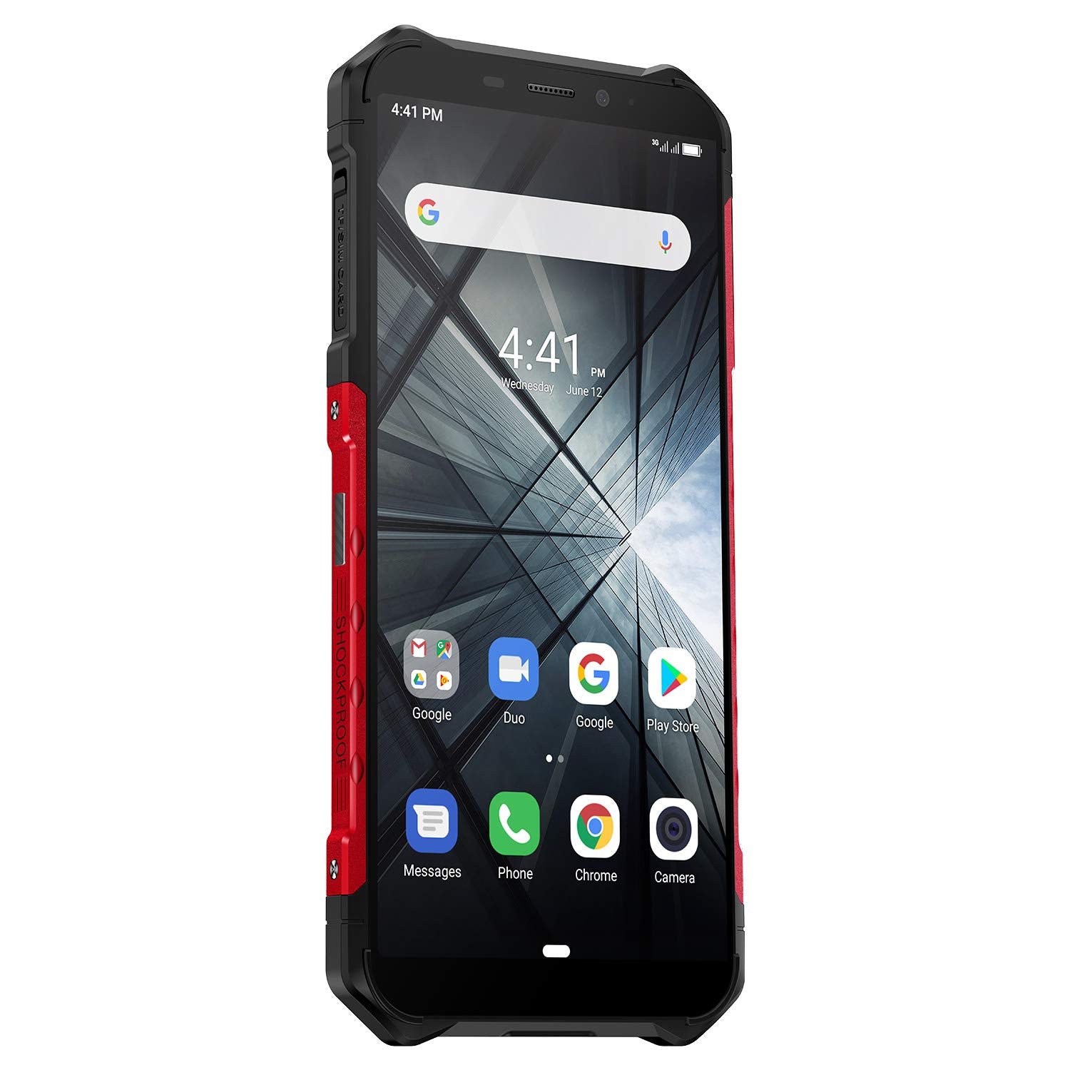 Rugged Cell Phones Unlocked, Ulefone Armor X3 Waterproof Unlocked Cell Phone, Global 3G Dual SIM Android 9.0 2GB+32GB 5.5 inches IPS Dsiplay 5000mAh Battery Dual Cameras Face ID Rugged Phones (Black)