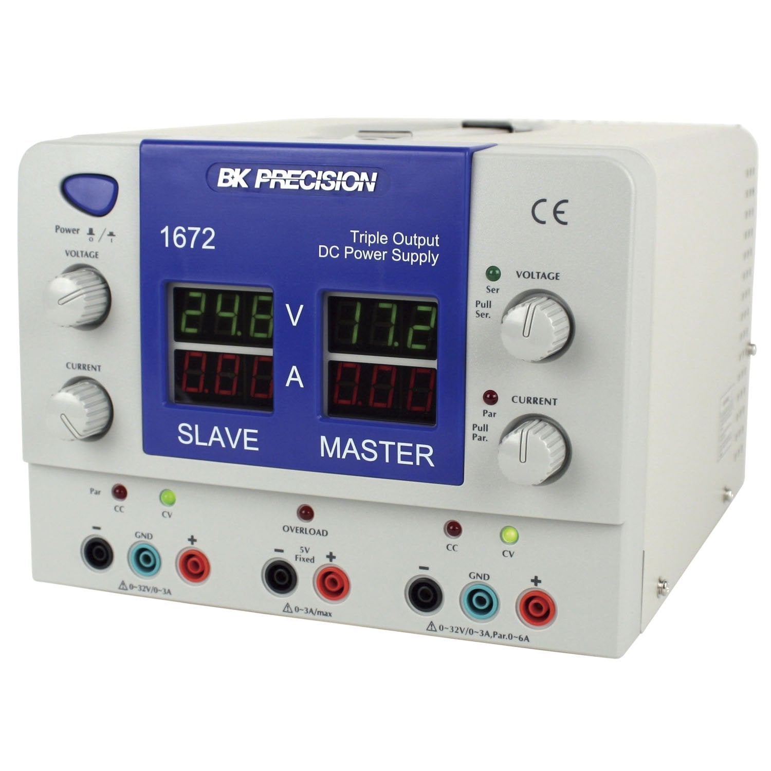 B & K, Precision triple-output lineal DC fuente de alimentación con visualización LED de cuádruple, 1