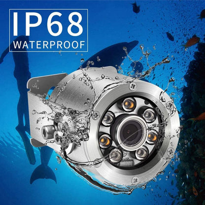 Barlus Cámara subacuática mejorada Lente de enfoque ajustable 5MP Full HD Video POE Cámara para Koi Pond