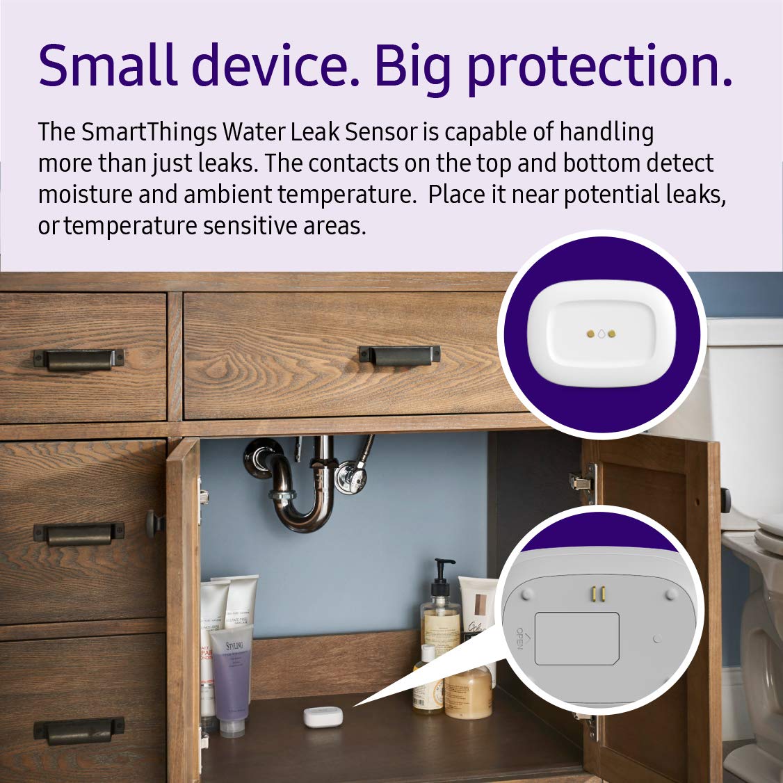Samsung SmartThings Hub 3rd Generation [GP-U999SJVLGDA] Smart Home Automation Hub Home Monitoring Smart Devices - Alexa Google Home Compatible - Zigbee