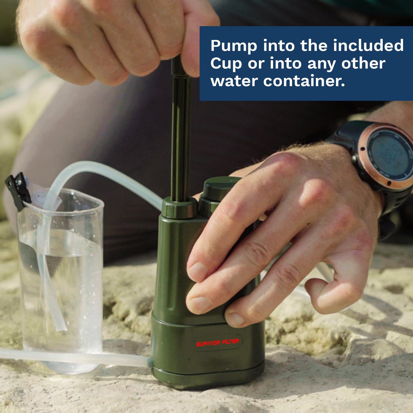 Survivor Filter PRO – Virus and Heavy Metal Tested 0.01 Micron Water Filter for Camping