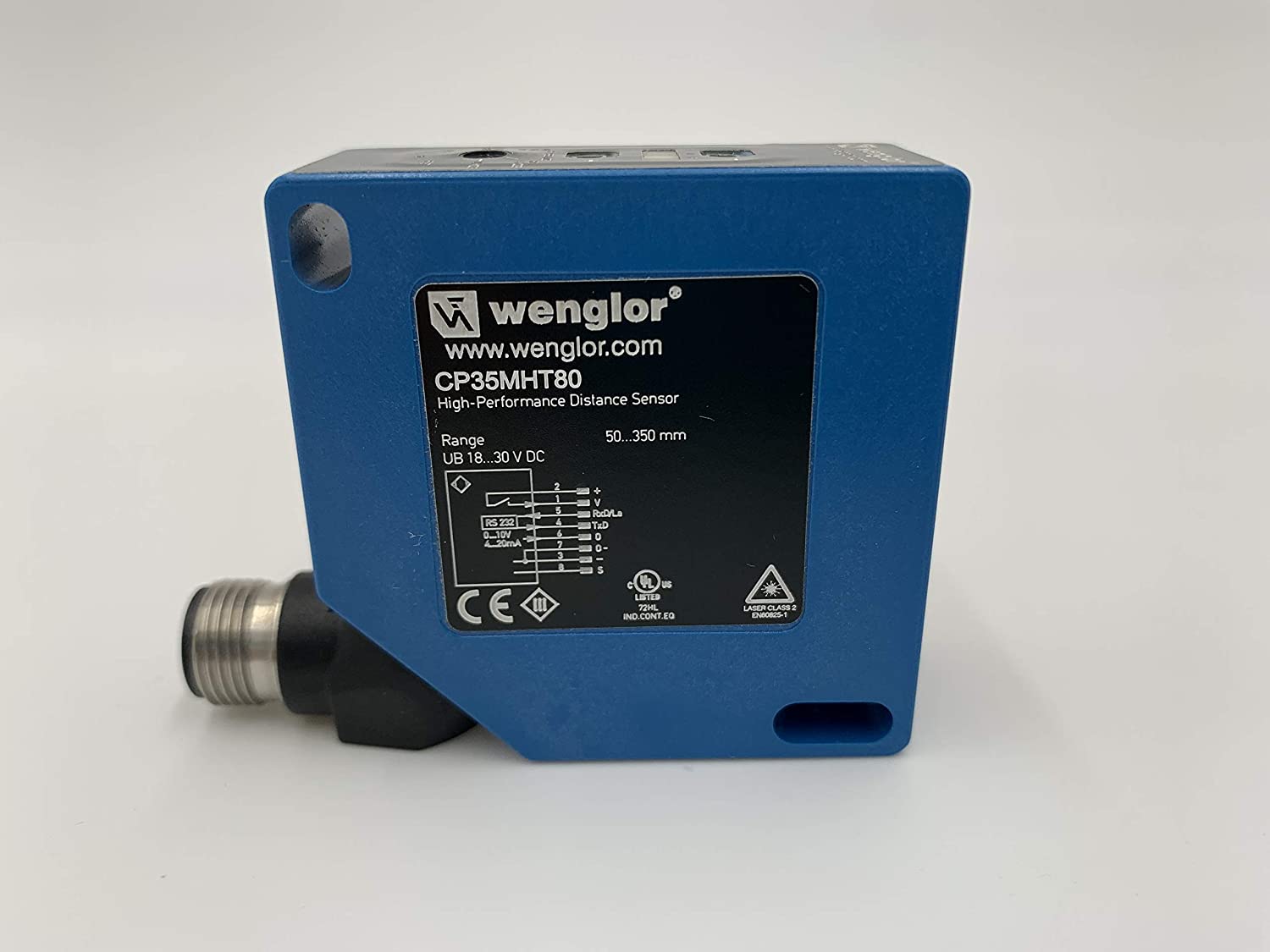 WENGLOR CP35MHT80 - Sensor de distancia de alto rendimiento