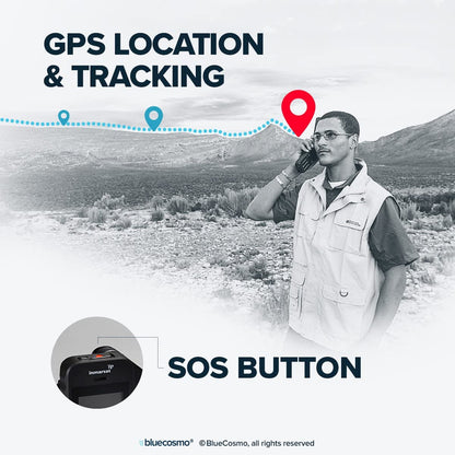BlueCosmo Inmarsat IsatPhone 2.1 kit de teléfono satélite, 1: Tarjeta SIM incluida (sin horario de aire)