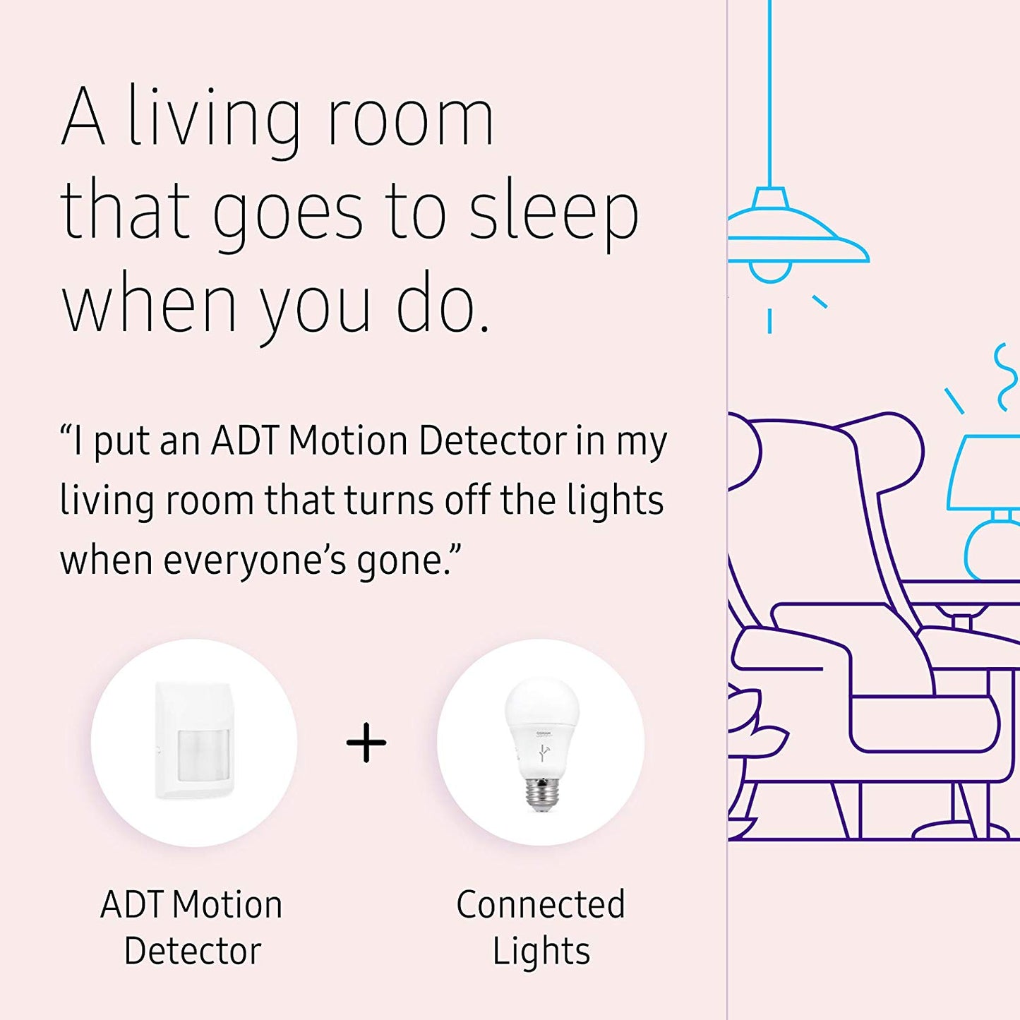 Samsung SmartThings ADT Wireless Home Security Starter Kit with DIY Smart Alarm System Hub