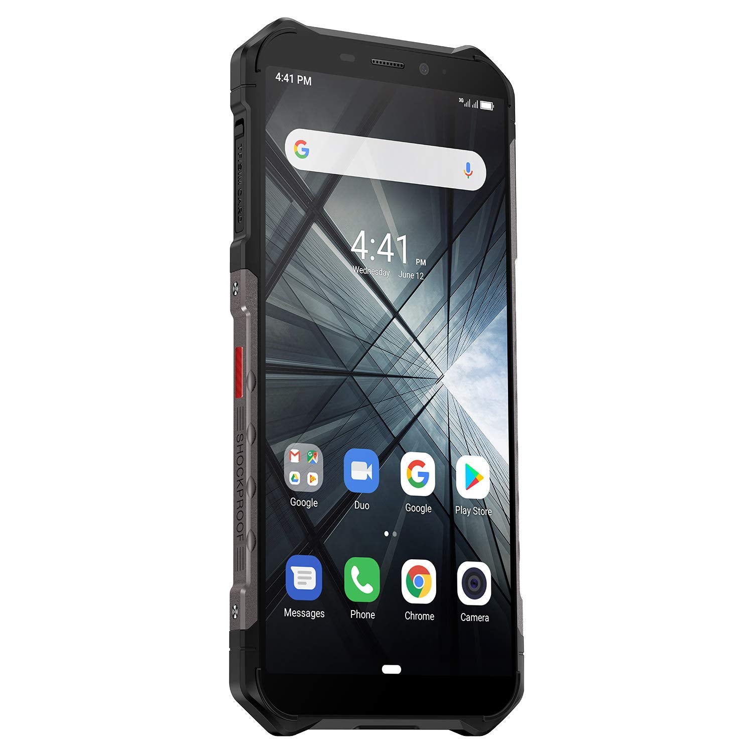 Rugged Cell Phones Unlocked, Ulefone Armor X3 Waterproof Unlocked Cell Phone, Global 3G Dual SIM Android 9.0 2GB+32GB 5.5 inches IPS Dsiplay 5000mAh Battery Dual Cameras Face ID Rugged Phones (Black)