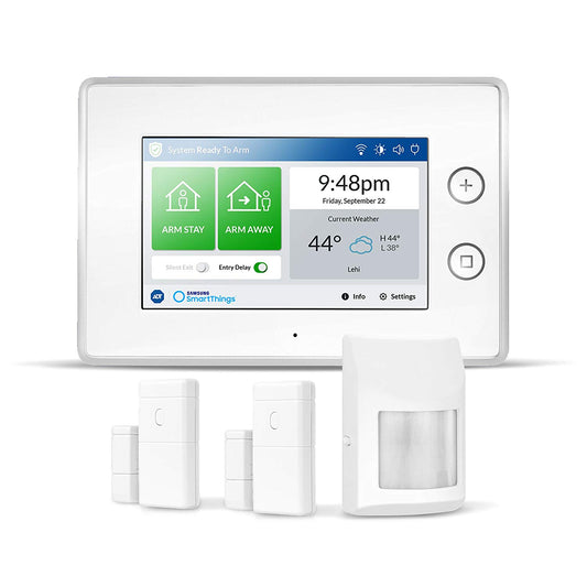 Samsung SmartThings ADT Wireless Home Security Starter Kit with DIY Smart Alarm System Hub