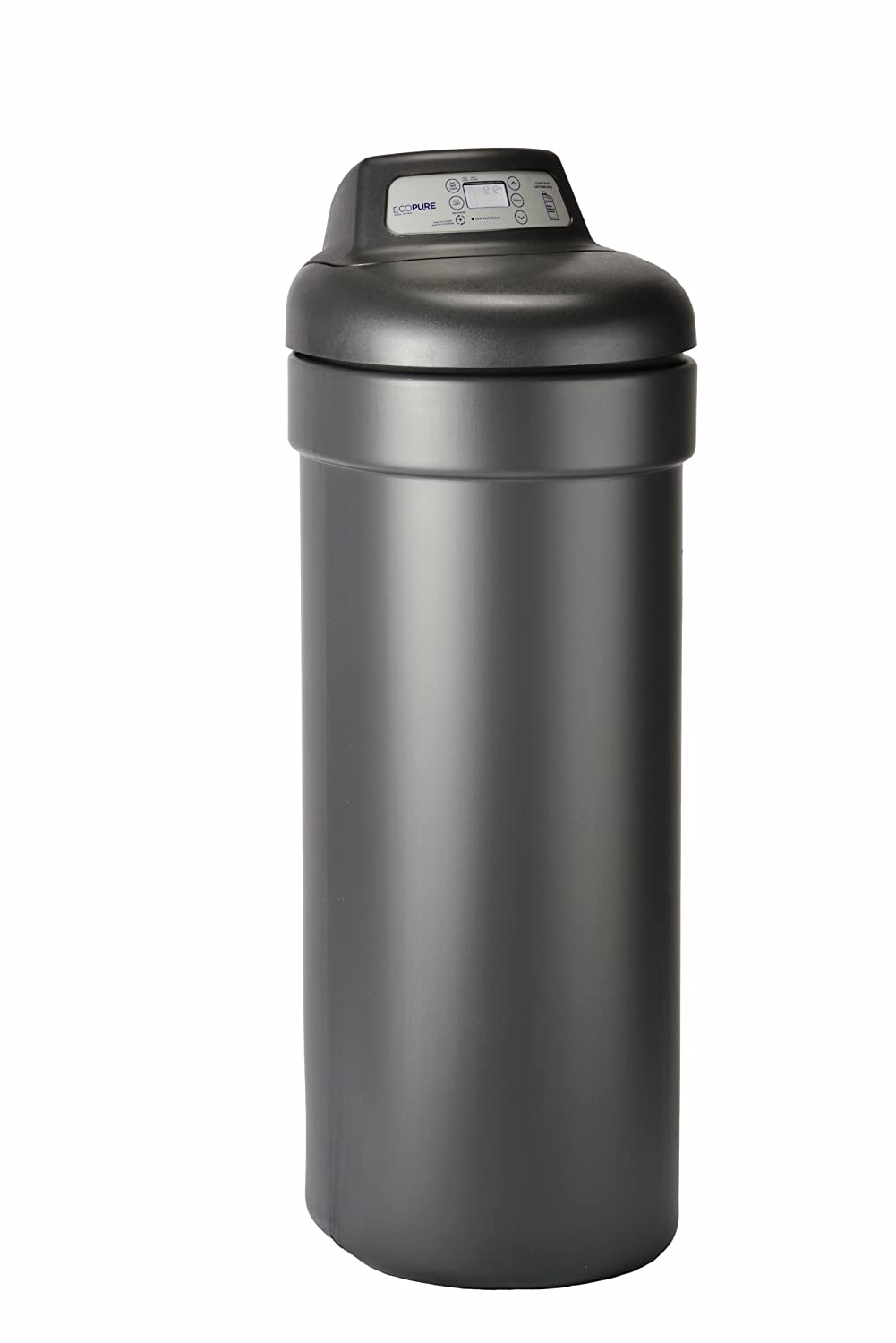EcoPure EP42 - Suavizante de agua de 42,000 granos | Certificado NSF | Tecnología autosense de ahorro de sal y agua para regeneración de agua suave de toda la casa