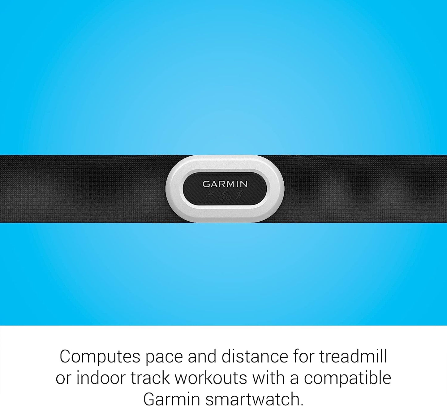 Garmin 010-13118-00 HRM-Pro Plus, monitor de frecuencia cardíaca con correa de pecho premium, captura la dinámica de carrera, se transmite a través de ANT+ y BLE