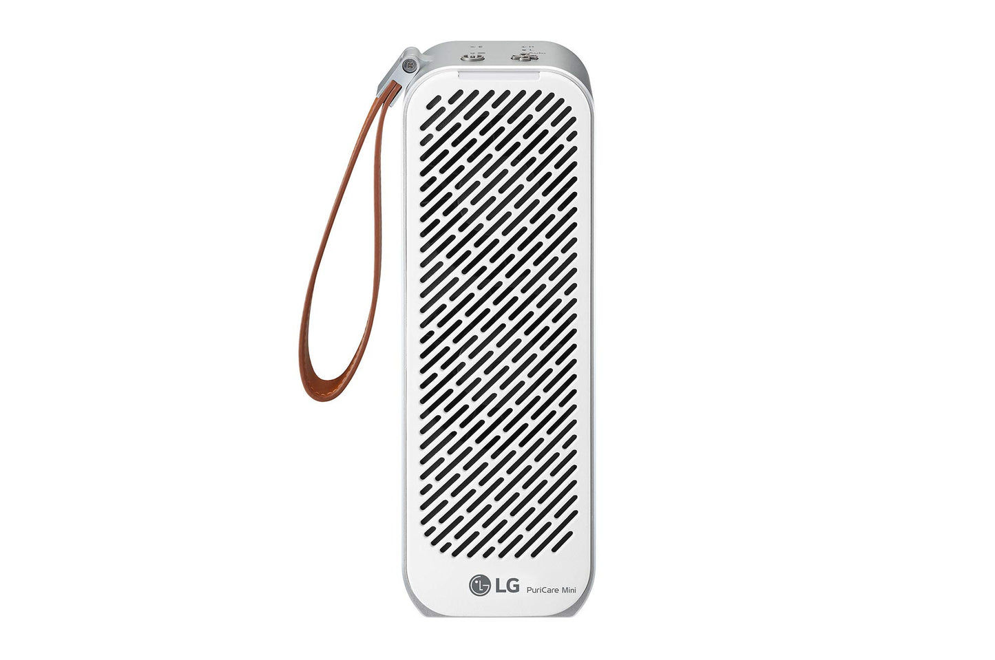 LG PuriCare Mini - Purificador de aire portátil pequeño y ligero ultra silencioso para filtrar polvo ultrafino y pequeñas partículas en el hogar, dormitorio, oficina, avión, tren, automóvil o sobre la marcha, color blanco (AP151MWA1)