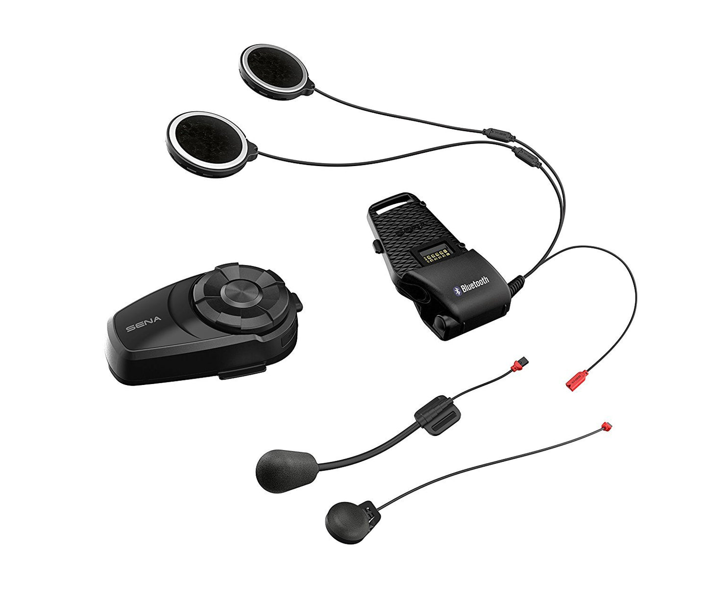 Sena 10S-01D Motorcycle Bluetooth Communication System (Dual Pack)