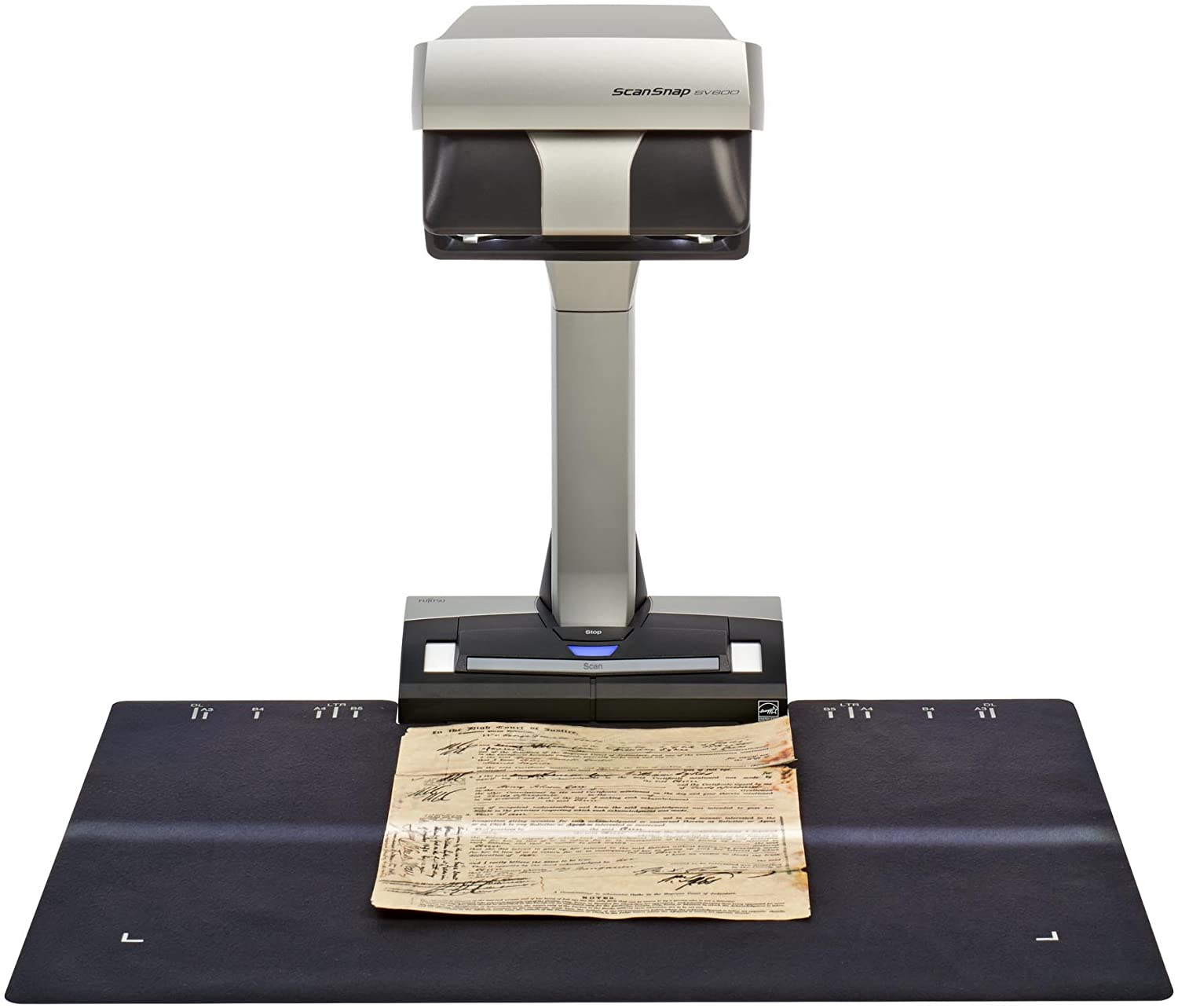 Fujitsu PA03641-B305 ScanSnap SV600 Overhead Book Scanner,Black
