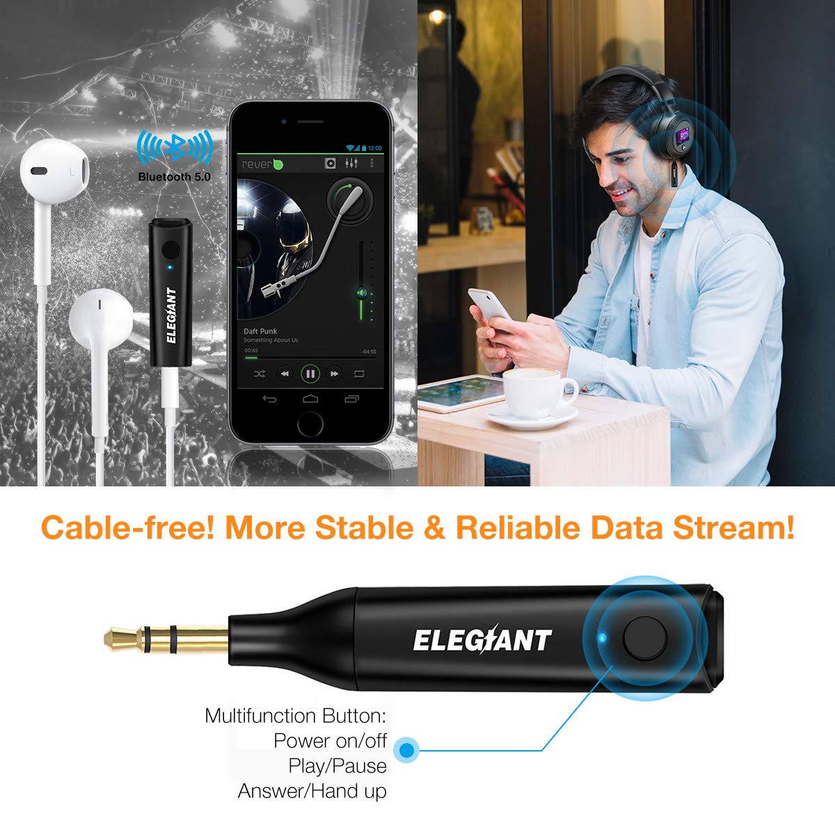 Elegiant Bluetooth Adapter