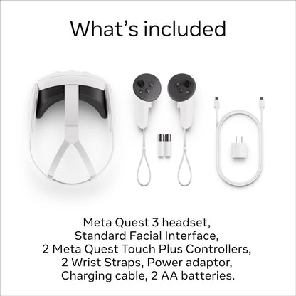 Meta Quest 3 128GB Breakthrough Mixed Reality Powerful Performance Asgard’s Wrath 2 Bundle