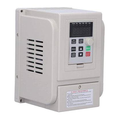 Liccx Unidad de frecuencia variable, 110 V CA 50/60 Hz 1500 W VFD, convertidor de frecuencia inversor VFD (entrada monofásica, salida 3 fases)