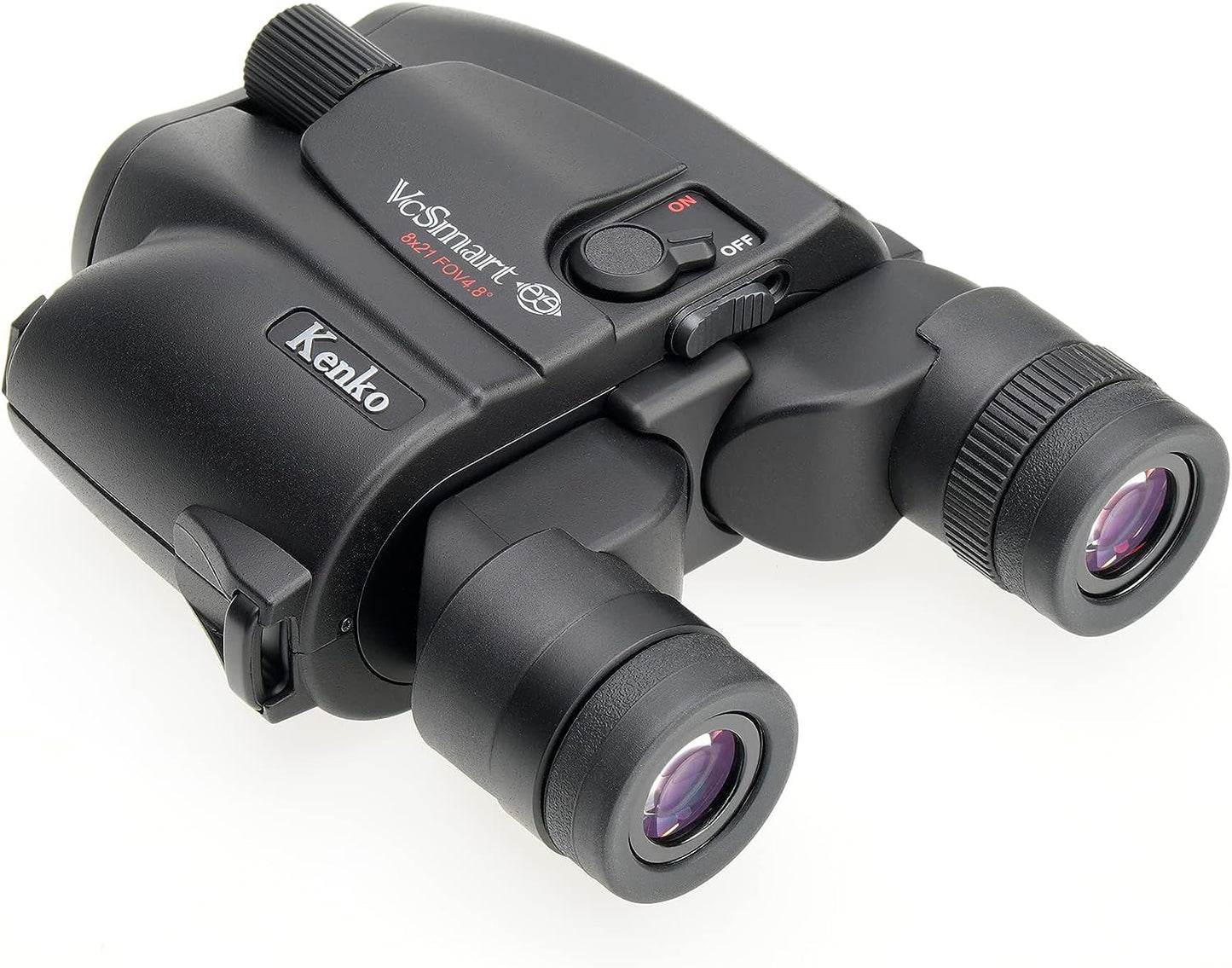 Kenko Binocular de estabilización de imagen VC Smart Compact Black 8 x 21, revestimiento completamente múltiple, revestimiento repelente al agua y aceite, para conciertos, al aire libre, observación de aves y observación de estrellas 351916