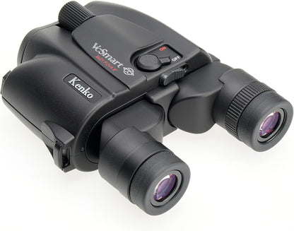 Kenko Binocular de estabilización de imagen VC Smart Compact Black 8 x 21, revestimiento completamente múltiple, revestimiento repelente al agua y aceite, para conciertos, al aire libre, observación de aves y observación de estrellas 351916