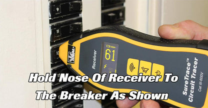 IDEAL INDUSTRIES INC. SureTrace 61-959 Circuit Tracer abierto/cerrado con abrazadera PANTALLA OLED