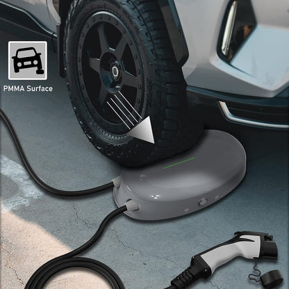 WISSENERGY - Cargador eléctrico de 40 A EV nivel 2 para coche, 220 V-240 V, 8,8 KW WSDD054 para interiores y exteriores NEMA 14-50 EV conector J1772 (40 A, NEMA 14-50)