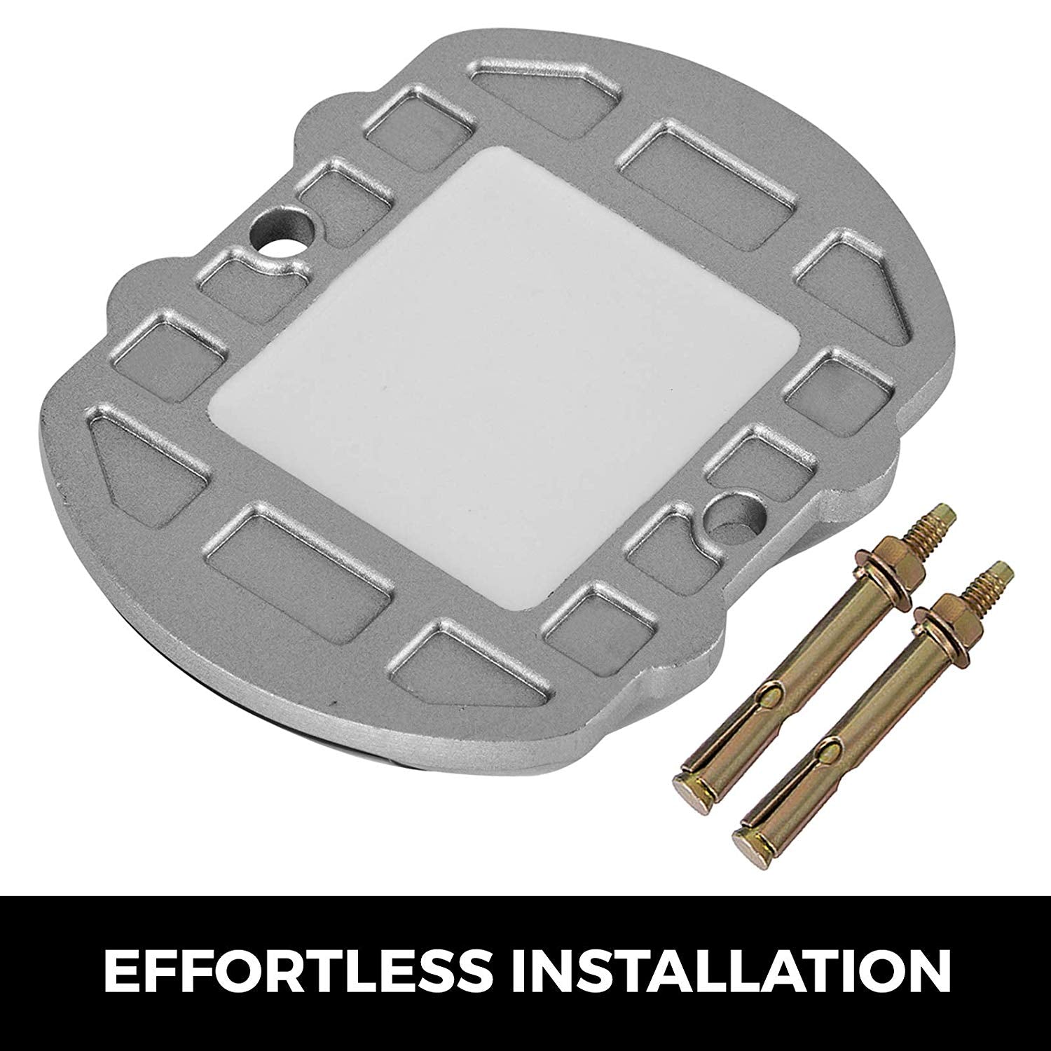 Happybuy Driveway Lights 12-Pack Solar Driveway Lights Bright White Solar Deck Lights Outdoor Waterproof Wireless Dock Lights 6 LEDs for Deck Dock Driveway Path Warning Garden Walkway Sidewalk Steps