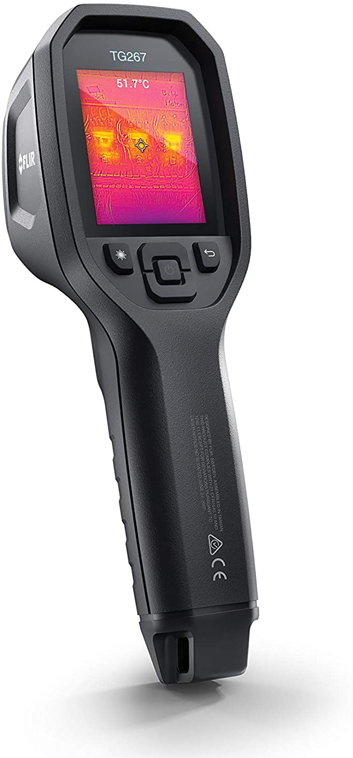 FLIR TG165 Camara térmica puntual: con durabilidad de caída de 2 metros para sus trabajos más difíciles