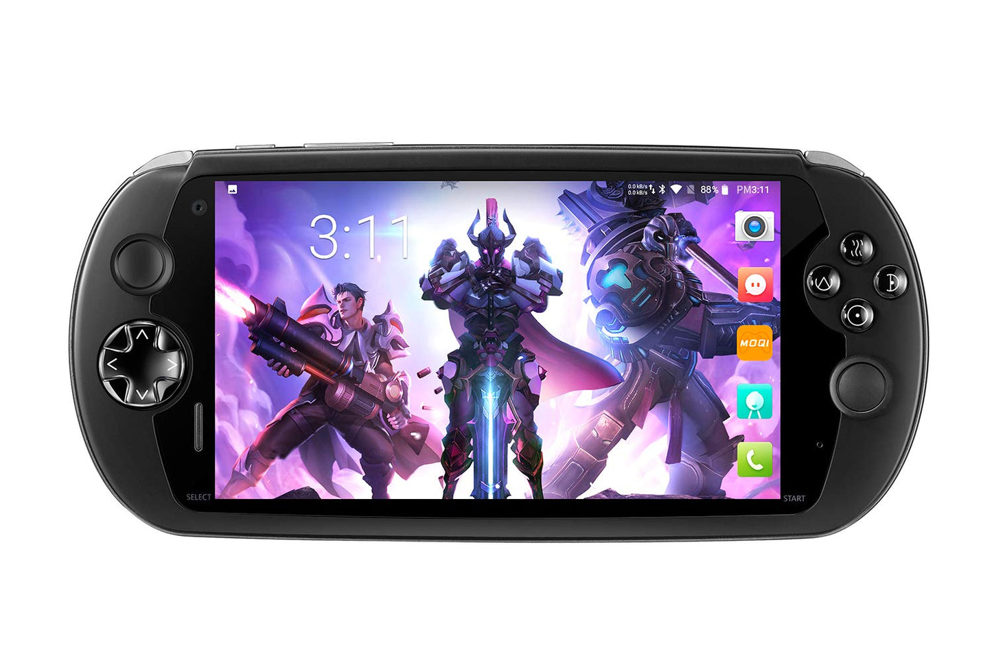 MOQI I7S Game Phone Handheld 6" Touchscreen Game Console, Android 8.1 SDM-710 8-Core Qualcomm Kryo 360 CPU,Adreno 616 GPU, 6GB RAM, 64GB ROM, 6000mAh Battery Support Qualcomm APTX and QC 3.0