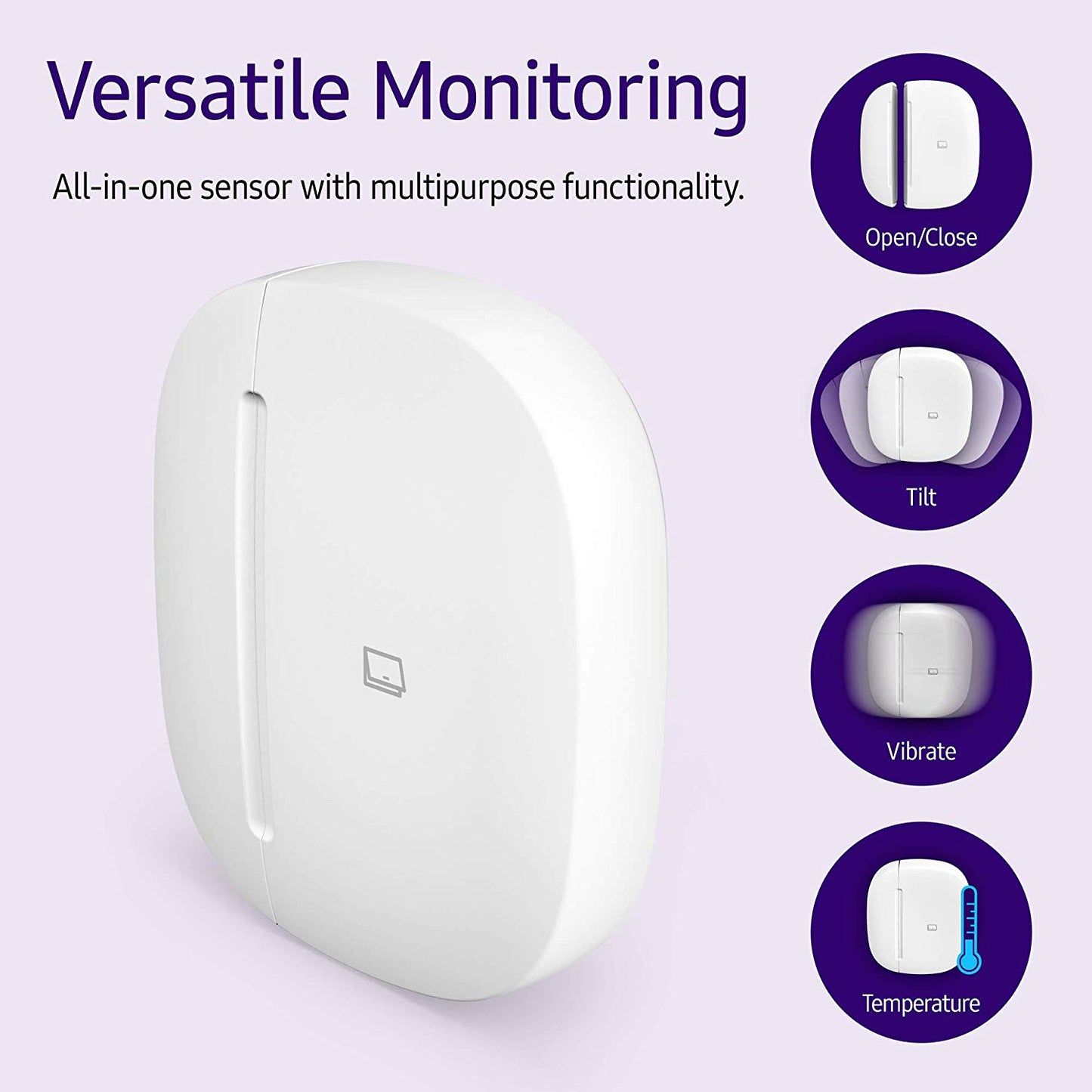 Samsung SmartThings Hub 3rd Generation [GP-U999SJVLGDA] Smart Home Automation Hub Home Monitoring Smart Devices - Alexa Google Home Compatible - Zigbee