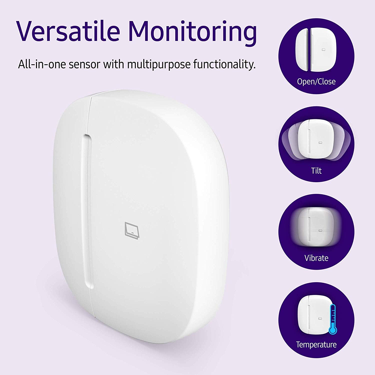 Samsung SmartThings Hub 3rd Generation [GP-U999SJVLGDA] Smart Home Automation Hub Home Monitoring Smart Devices - Alexa Google Home Compatible - Zigbee