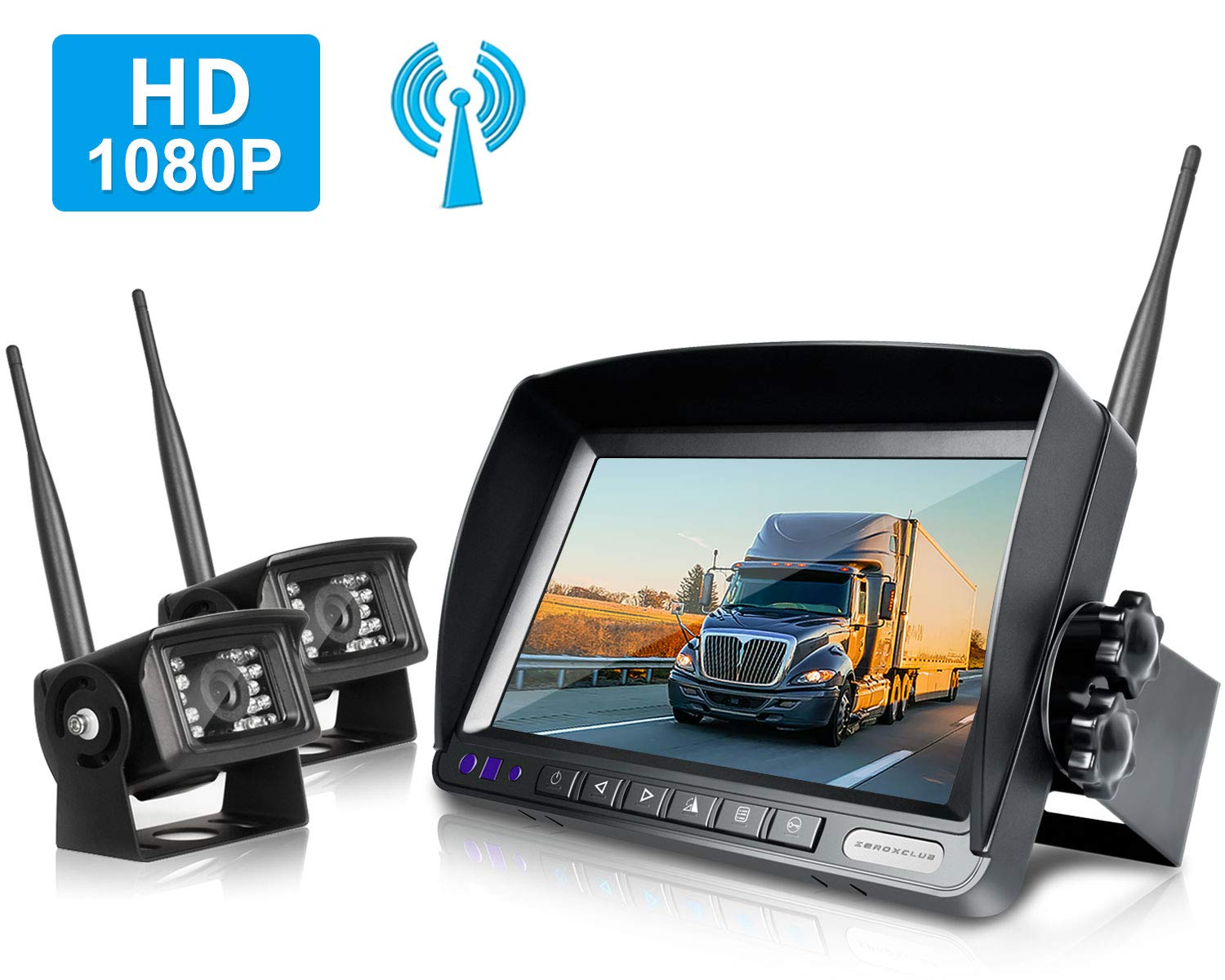 ZEROXCLUB Wireless Rear View Camera Kit