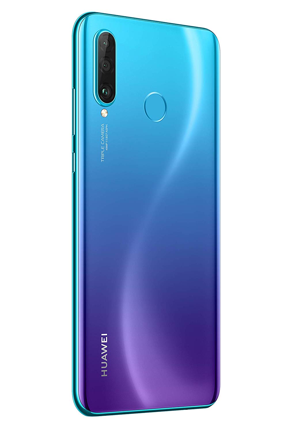 Huawei P30 Lite de 128 GB, azul claro / púrpura, azul pavo real, Andro –