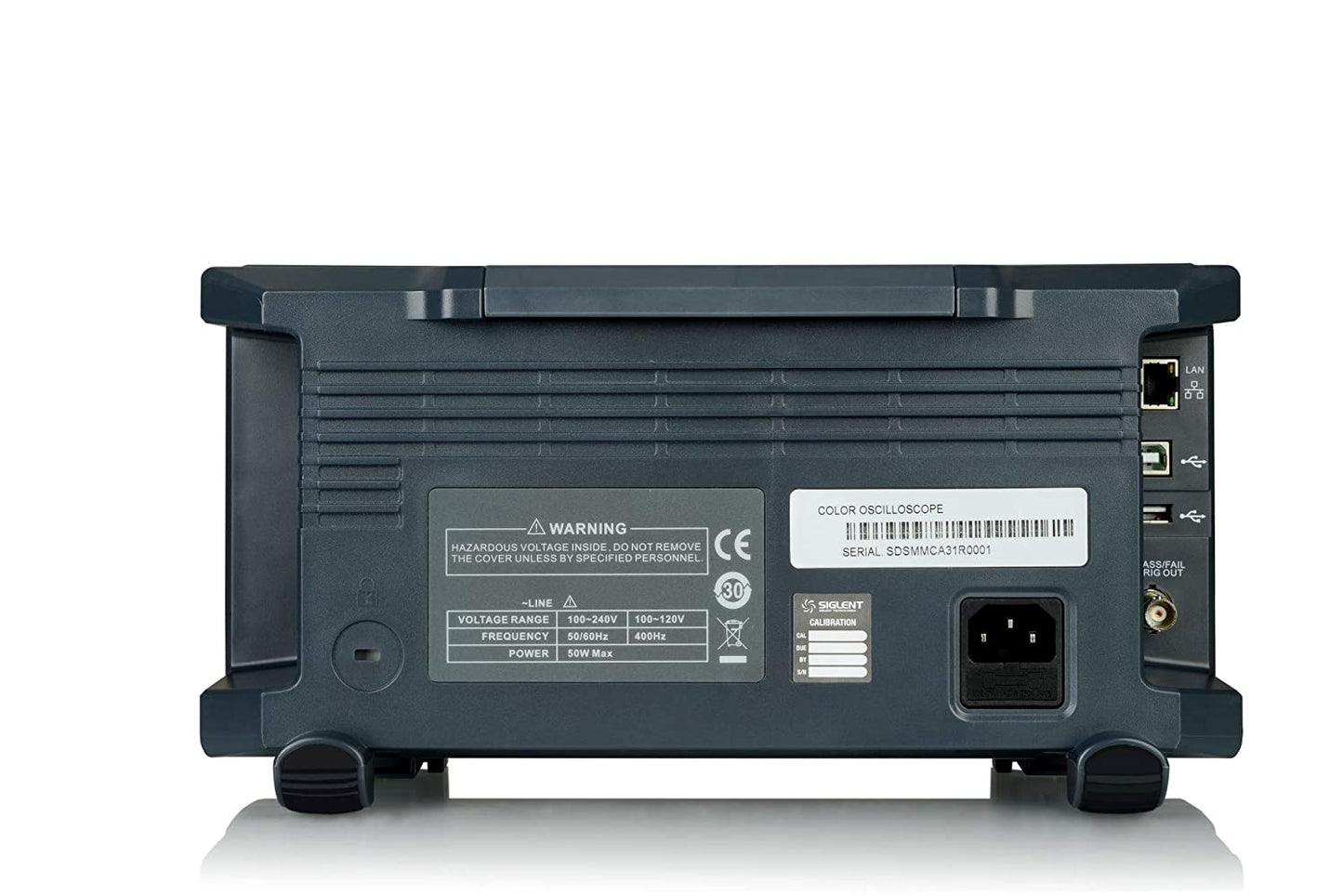 Siglent SDS1104X-E - Osciloscopio digital de 4 canales (100 MHz)