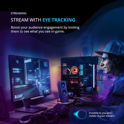 Tobii Eye Tracker 4C - the Game-changing Eye Tracking Peripheral for Streaming and PC Gaming.