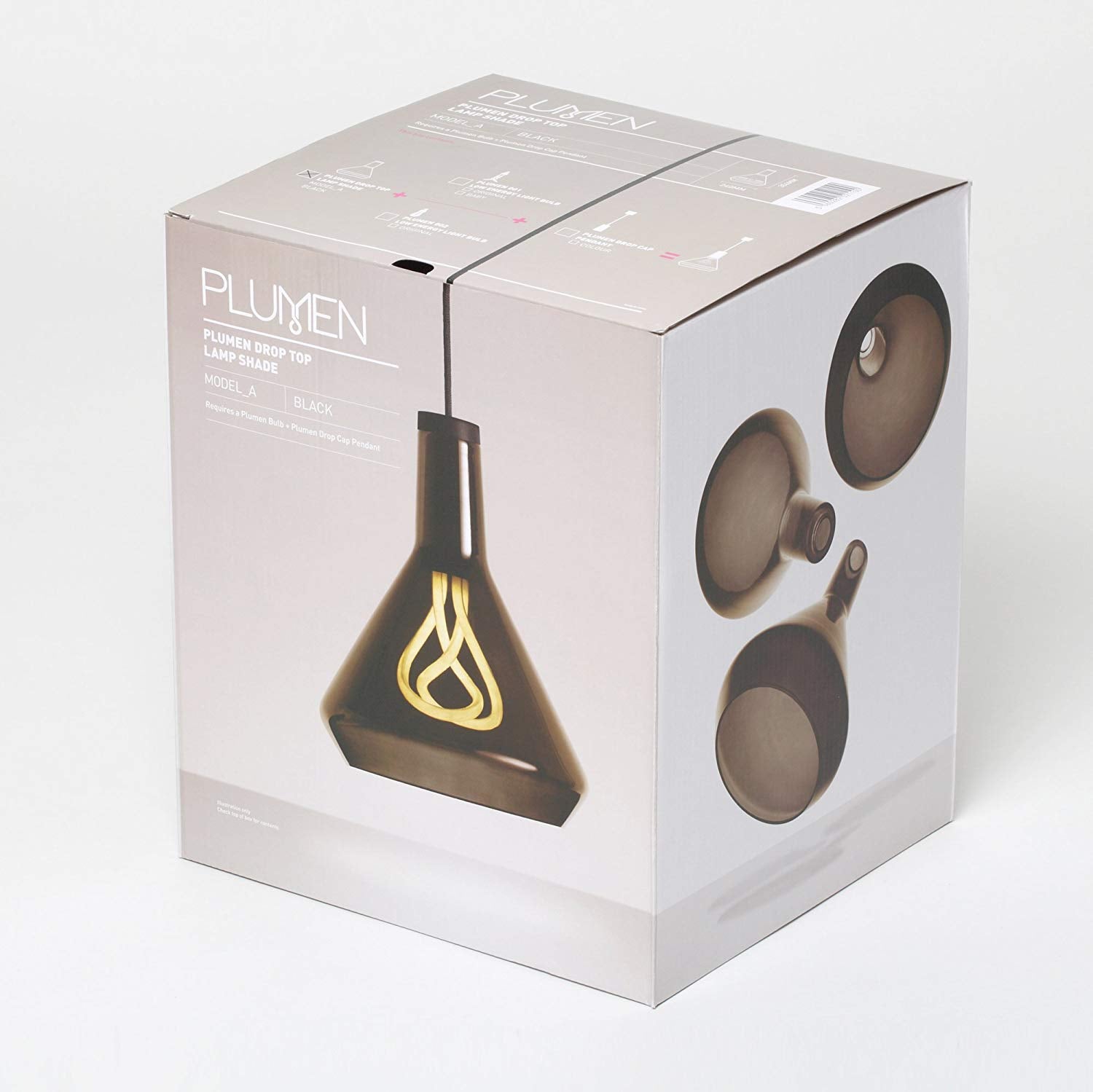 PLUMEN Drop Top Shade 001 CFL Bulb