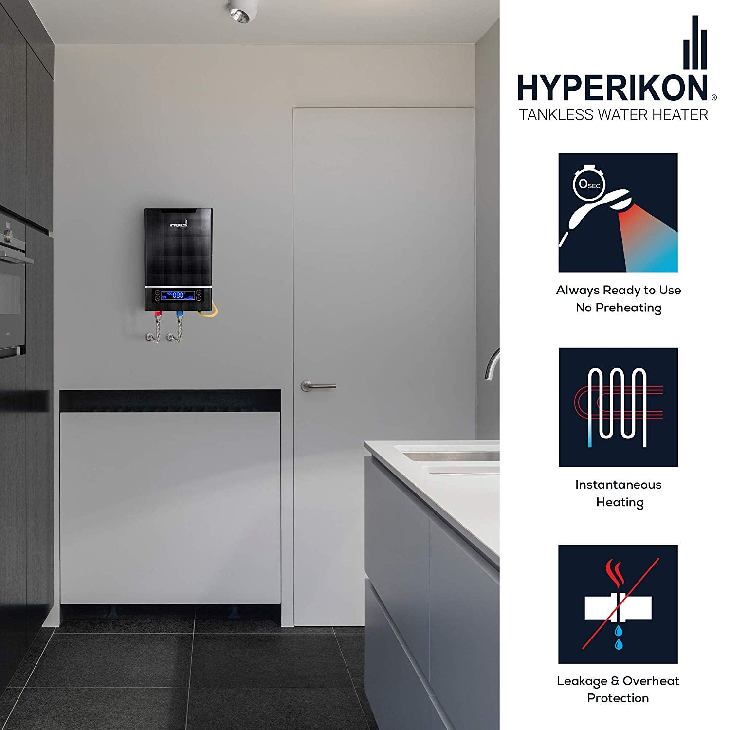 Hyperikon Tankless Water Heater Electric 11kw