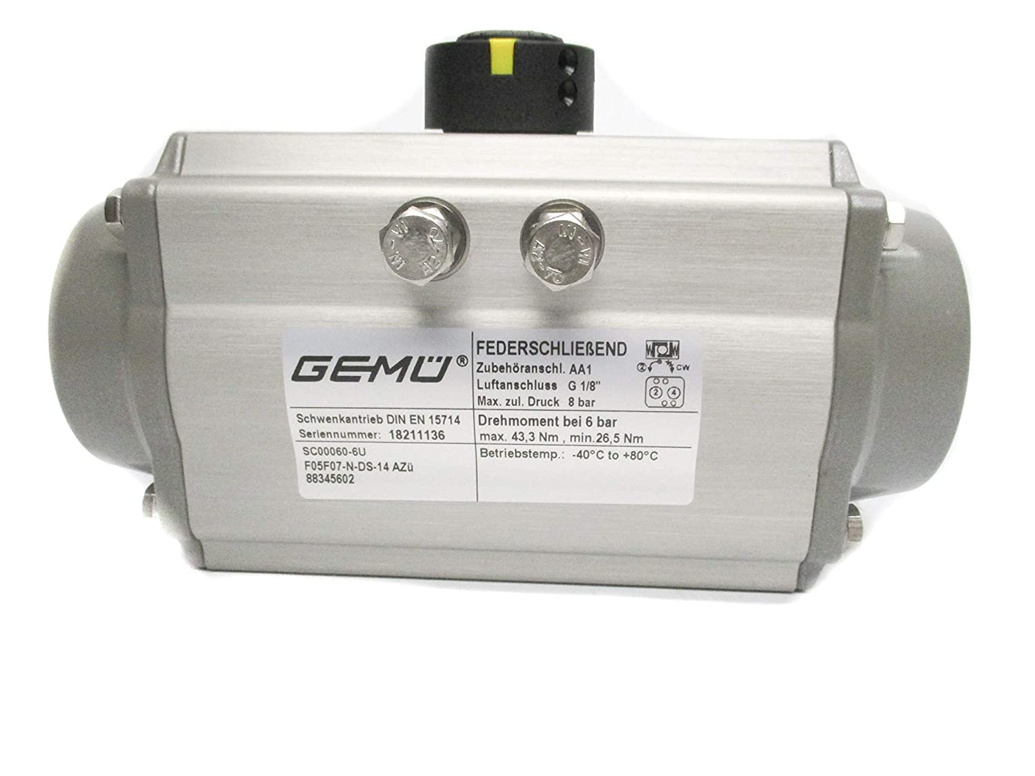 GEMU F05/F07-N-DS-14 88345602 NSNP
