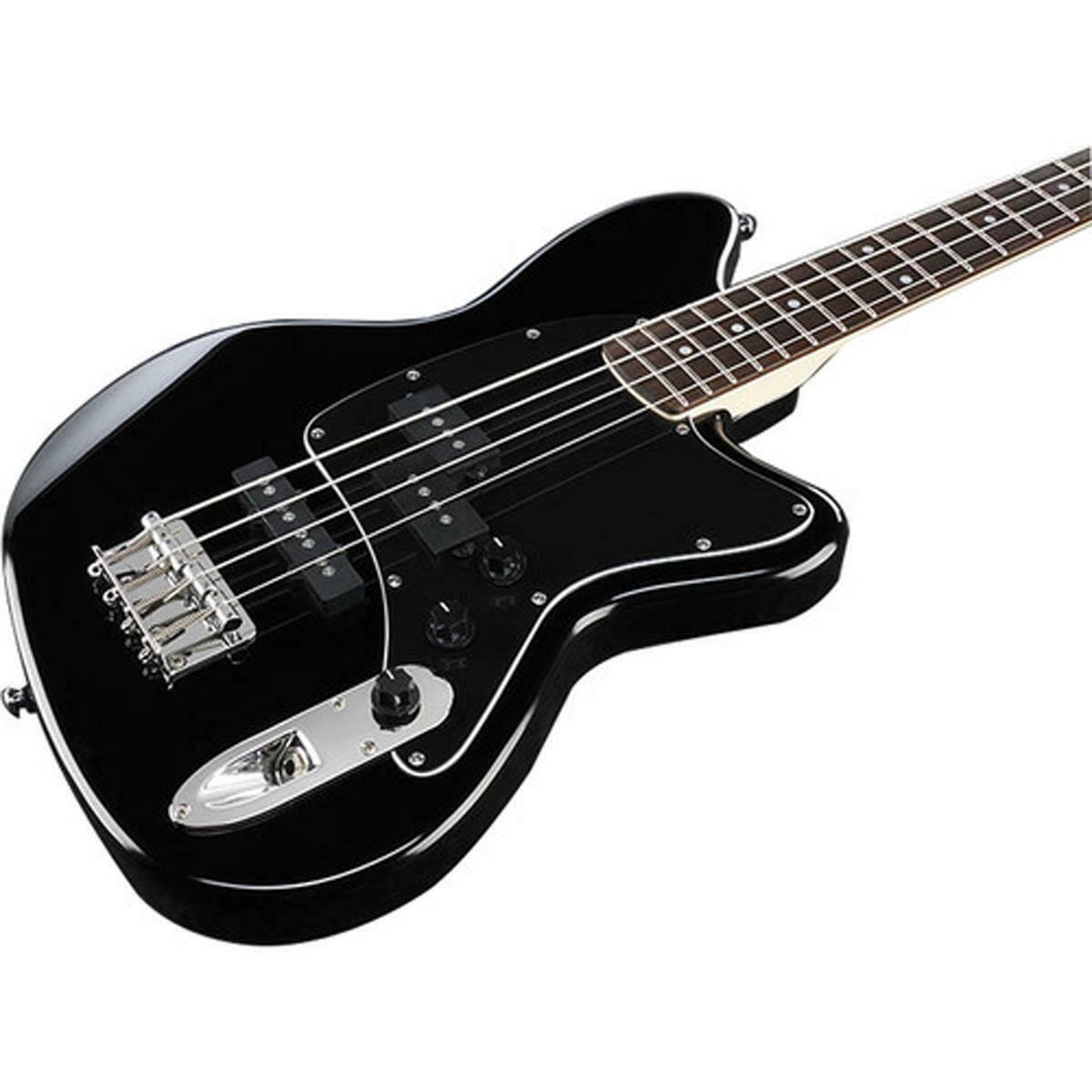 Ibanez Talman Series TMB30 Electric Bass Guitar, Rosewood Fretboard, Black