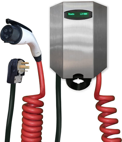 Wall Wattz w/CMS cargador auto electrico 75amp 18KW 240V- 10680-RC-SF-CMS-75 WATTZILLA