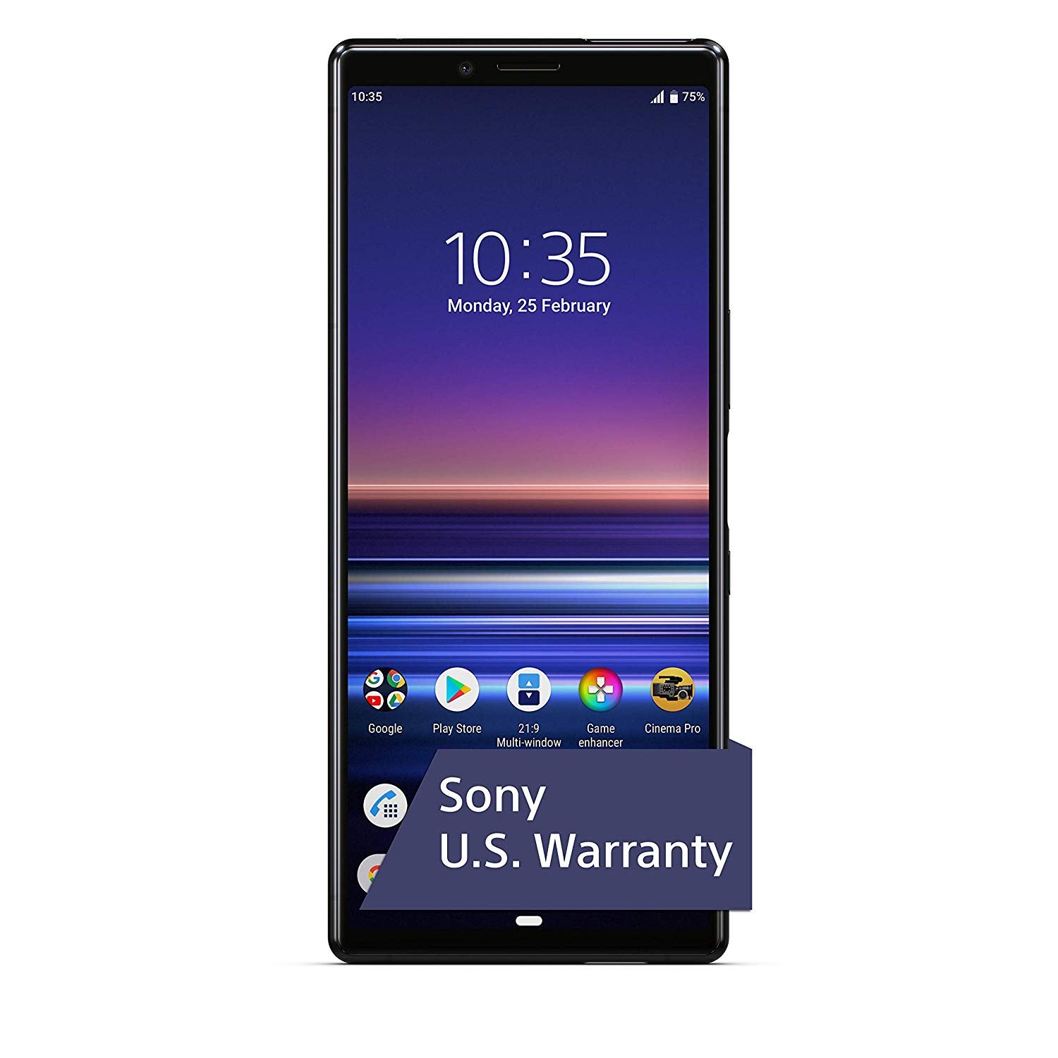 Sony Xperia 1 Unlocked Smartphone 6.5" 4K HDR OLED CinemaWide Display