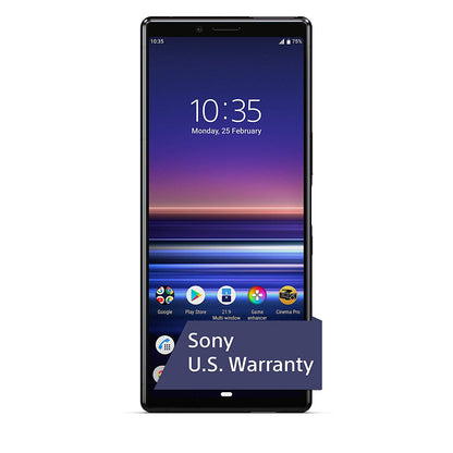 Sony Xperia 1 Unlocked Smartphone 6.5" 4K HDR OLED CinemaWide Display