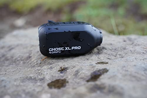 Drift Ghost XL Pro - Cámara de acción 4K, estabilización de imagen, impermeable, lente giratoria IPX7