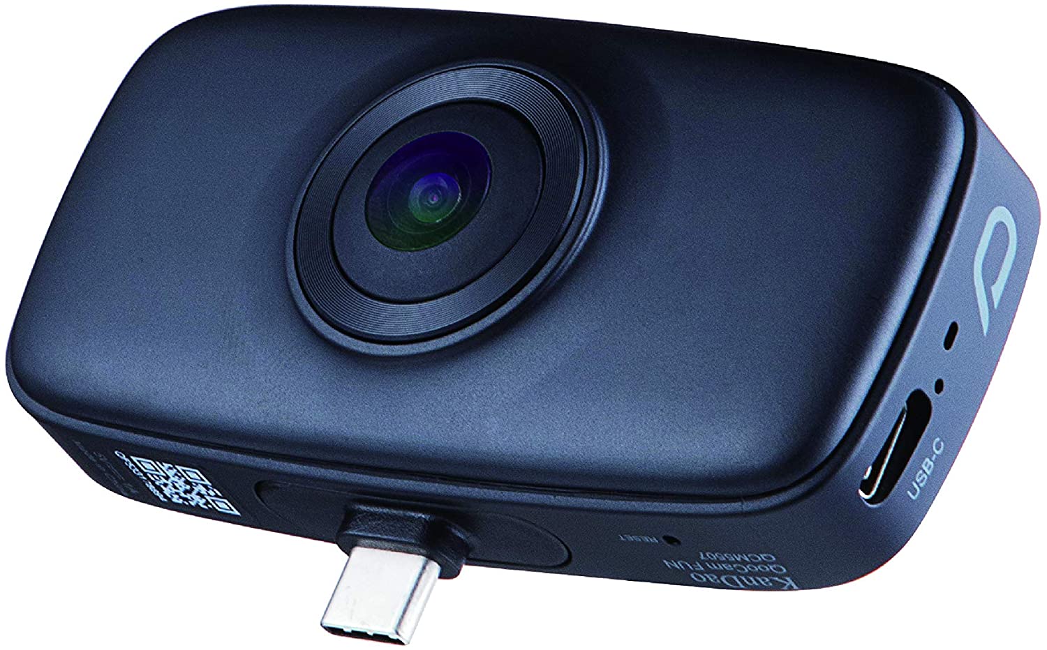 KanDao [Gift[Christmas][New Year] QooCam Fun [Type-C ONLY] Phone Lens Camera Lens 360 Lens for Smartphone for Live Streaming and vlogging