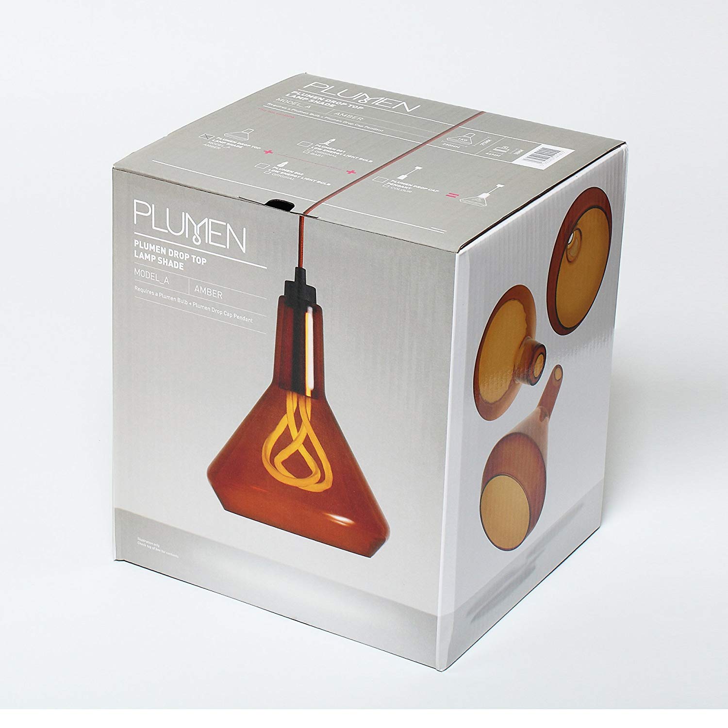 PLUMEN Drop Top Shade 001 CFL Bulb