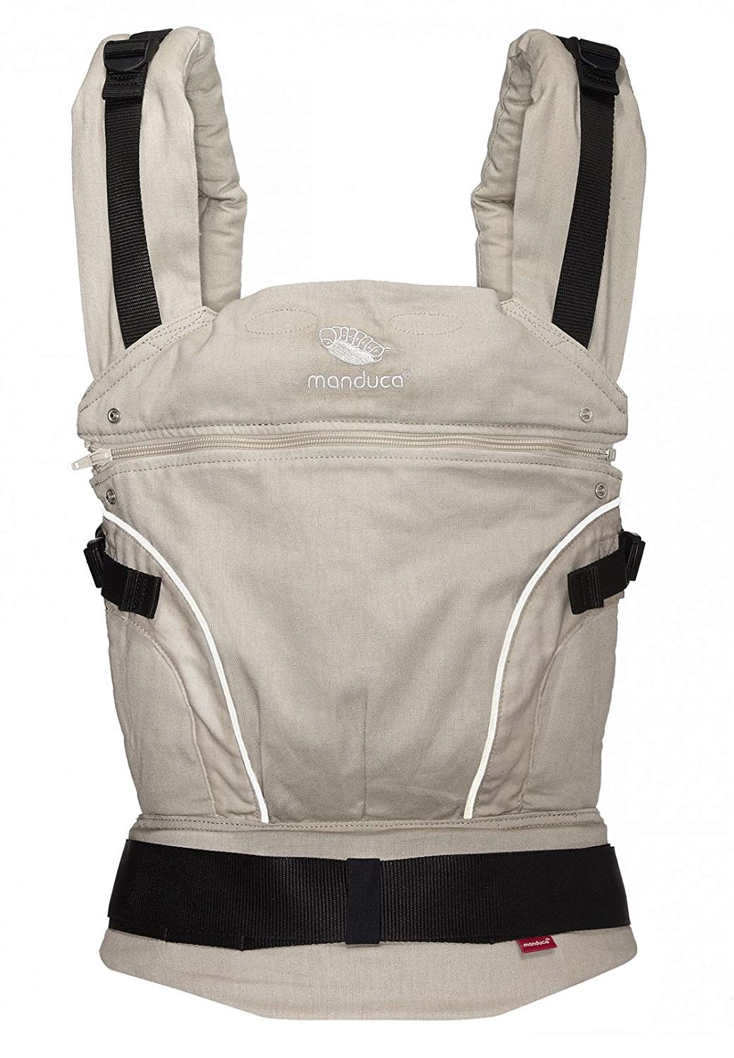 Manduca 222-03-80-000 - Mochila portabebés (de 3,5 Kg hasta 20 Kg), Gris (Dark Grey)