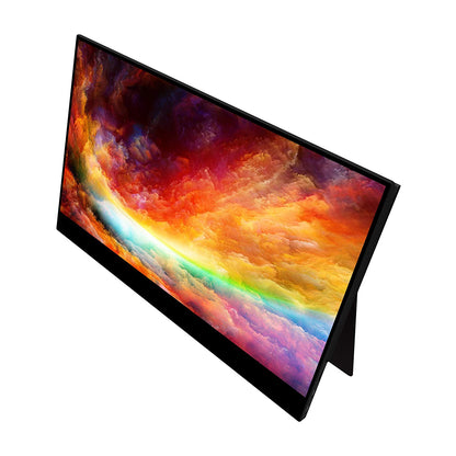 Monitor portátil VIOTEK LinQ P16C 16”para PC, PS4, móvil y más IPS ultradelgada FHD con FreeSync USB-C, HDMI, puerto de 3.5 mm