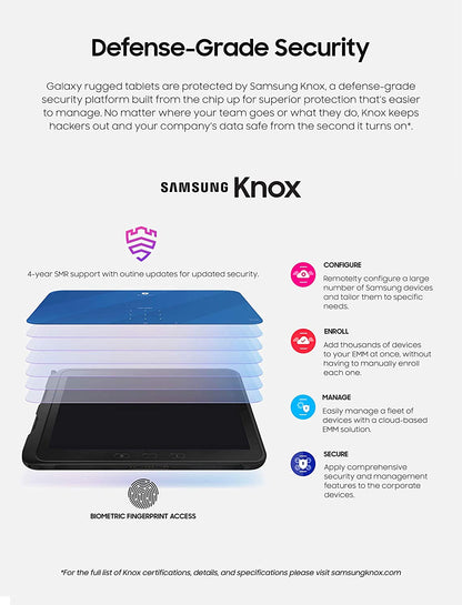 Samsung Galaxy Tab Active Pro 10.1", 64 GB Wifi, Negro