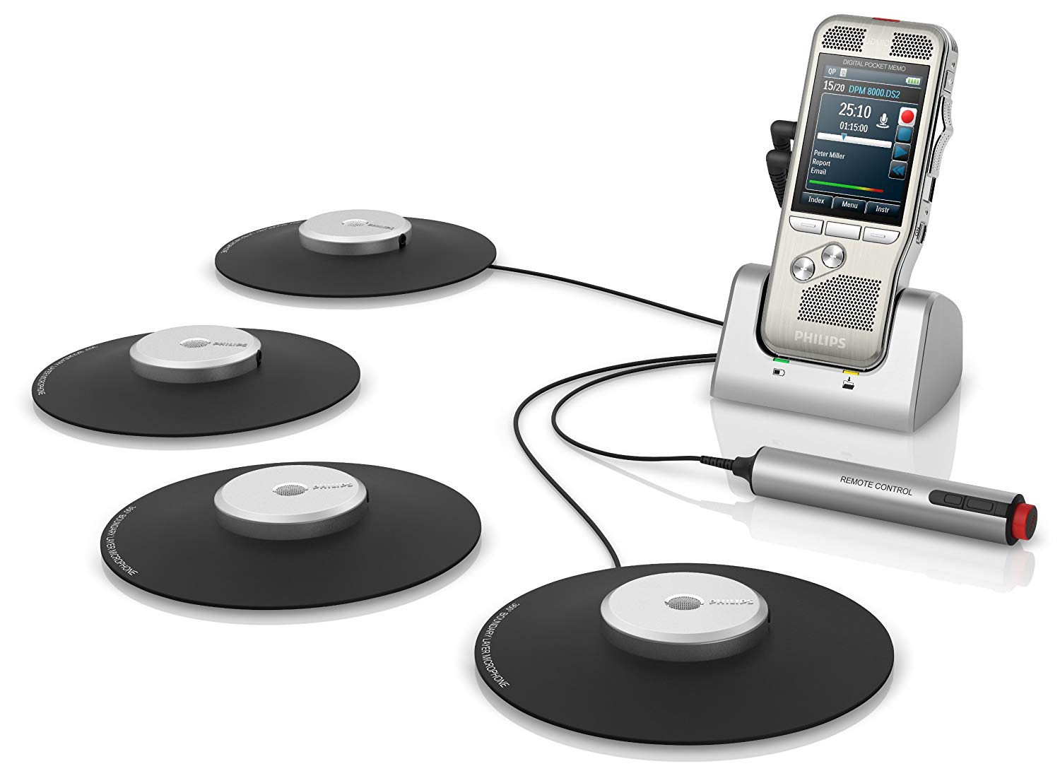 Philips DPM8900 Digital Meeting Conference Recording System
