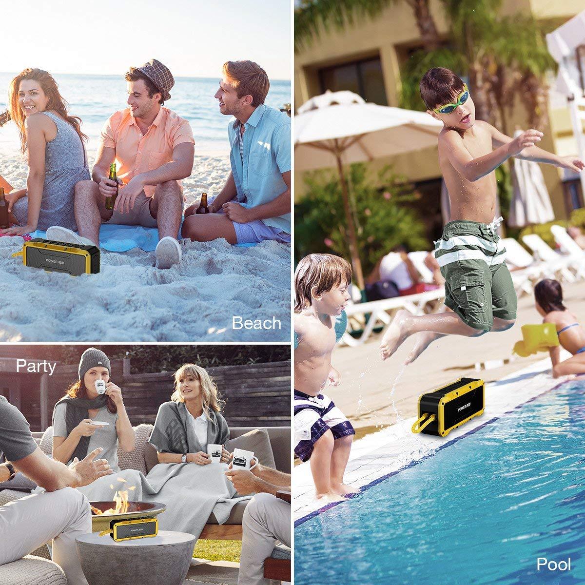 Poweradd MusicFly Indoor/Outdoor Portable Wireless Bluetooth Speakers