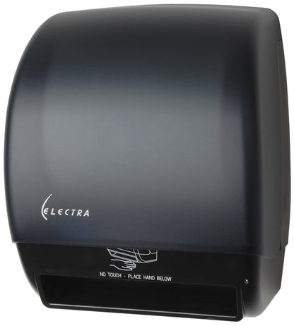 Palmer Fixture TD0246-02 Electra AC Touchless Roll - Dispensador de toallas, color negro translúcido